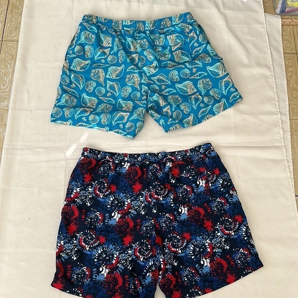 Club Room *TWO* XXL Design Swim Trunks